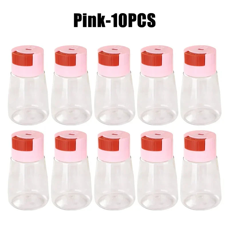 Salz und Pfefferstreuer präziser Push Typ Gewürzspender Kunststoff