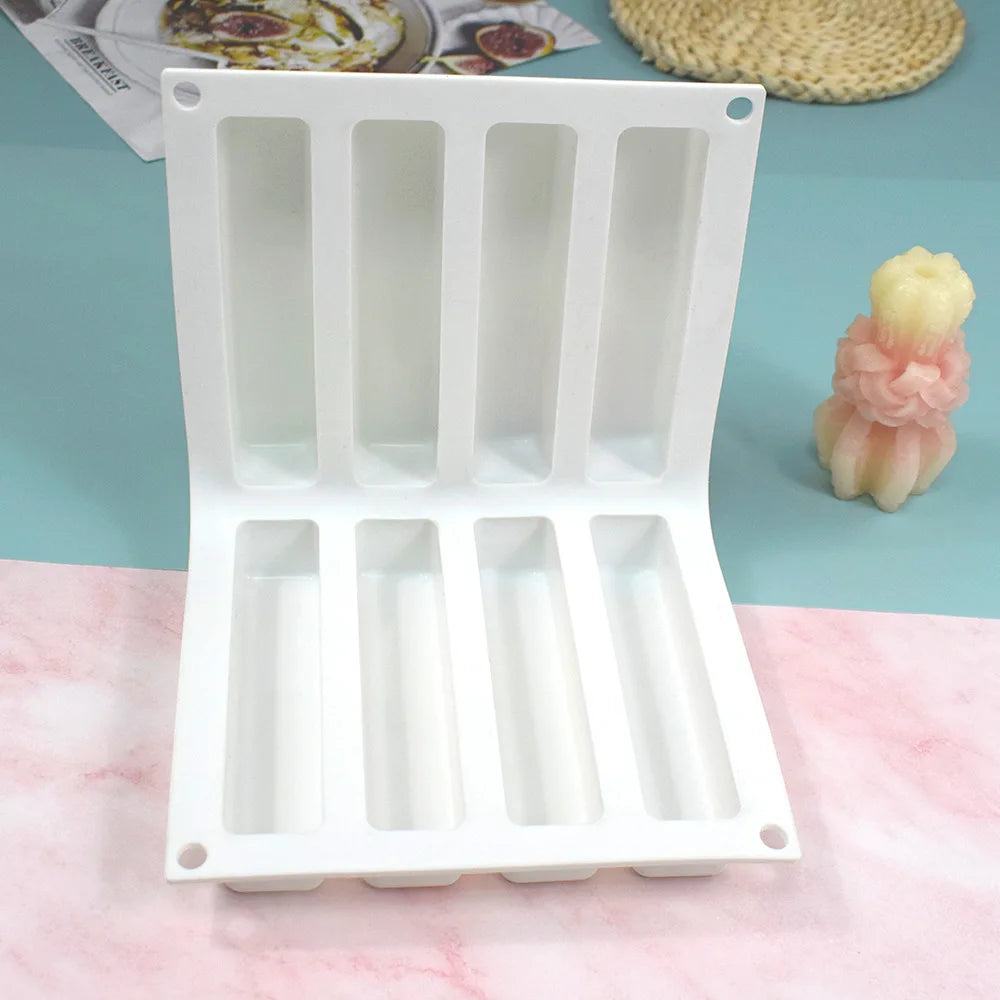 Ovale Silikon Mousse Kuchenform für hausgemachte Desserts