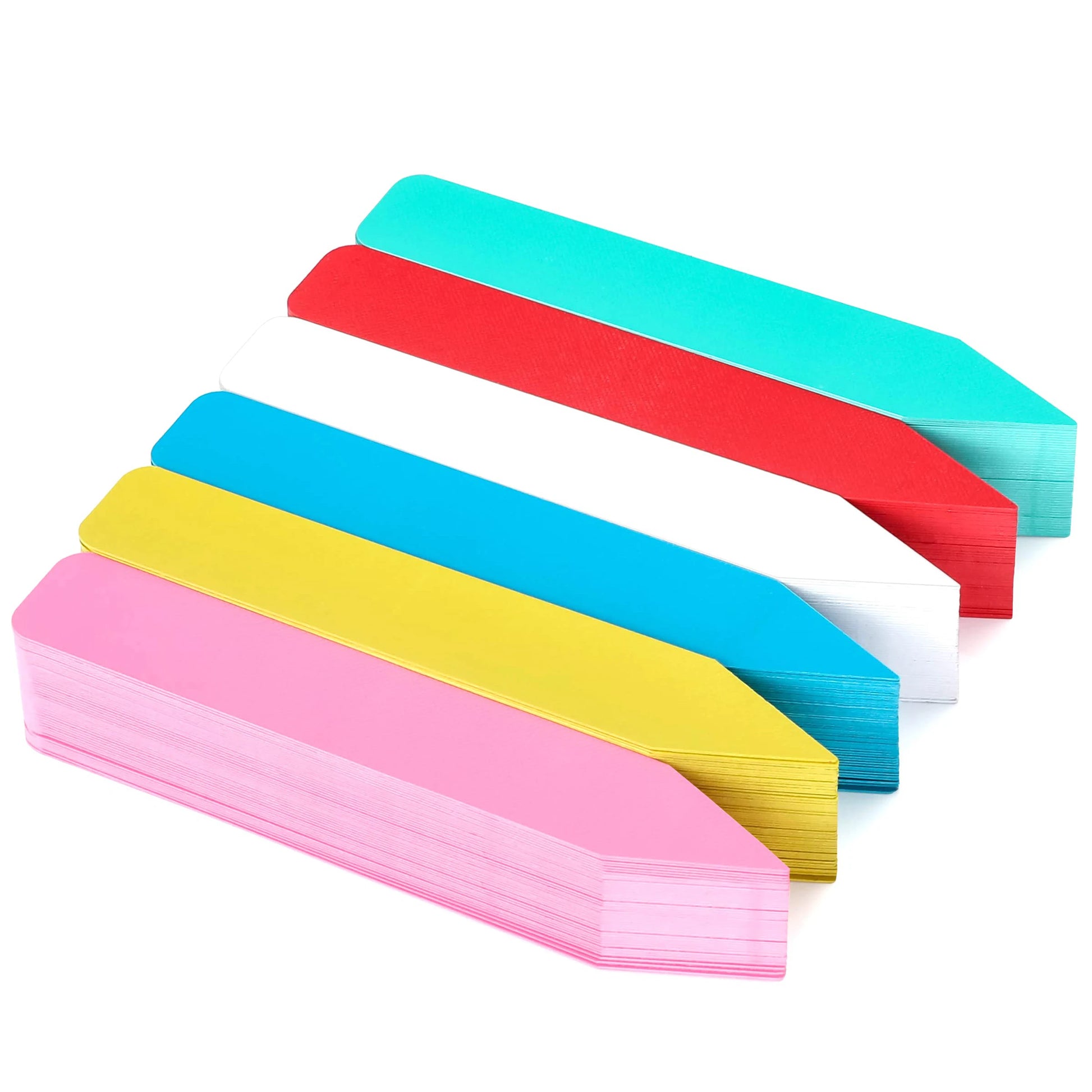 100 Stück Pflanzen-Namensschilder 10,2 cm aus Kunststoff für Garten und Setzlinge-Yabubest - Home & More