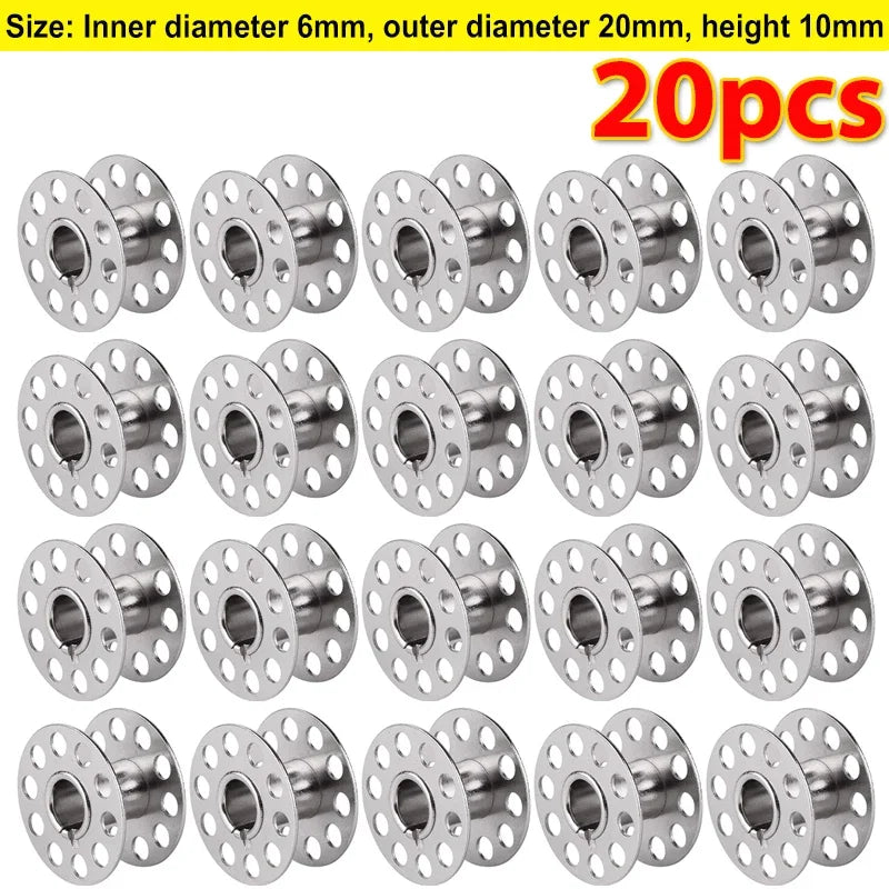 Edelstahl Nähmaschinen Spulen Set für Faden Wicklung – Varianten Verfügbar