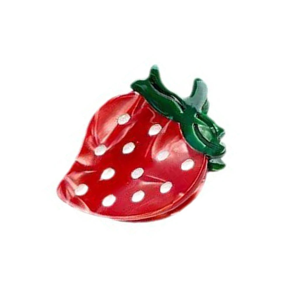 Niedliche Cartoon Haarnadeln mit Früchte Motiven aus Kunststoff