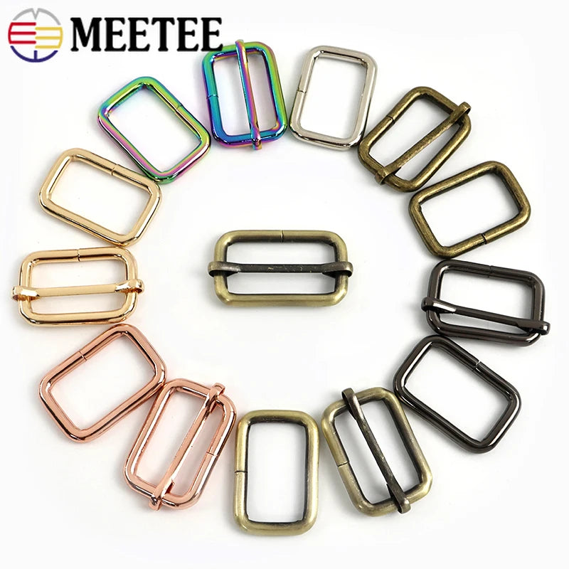 Rechteckige Metallringe Schnallen für Taschen und Gurte