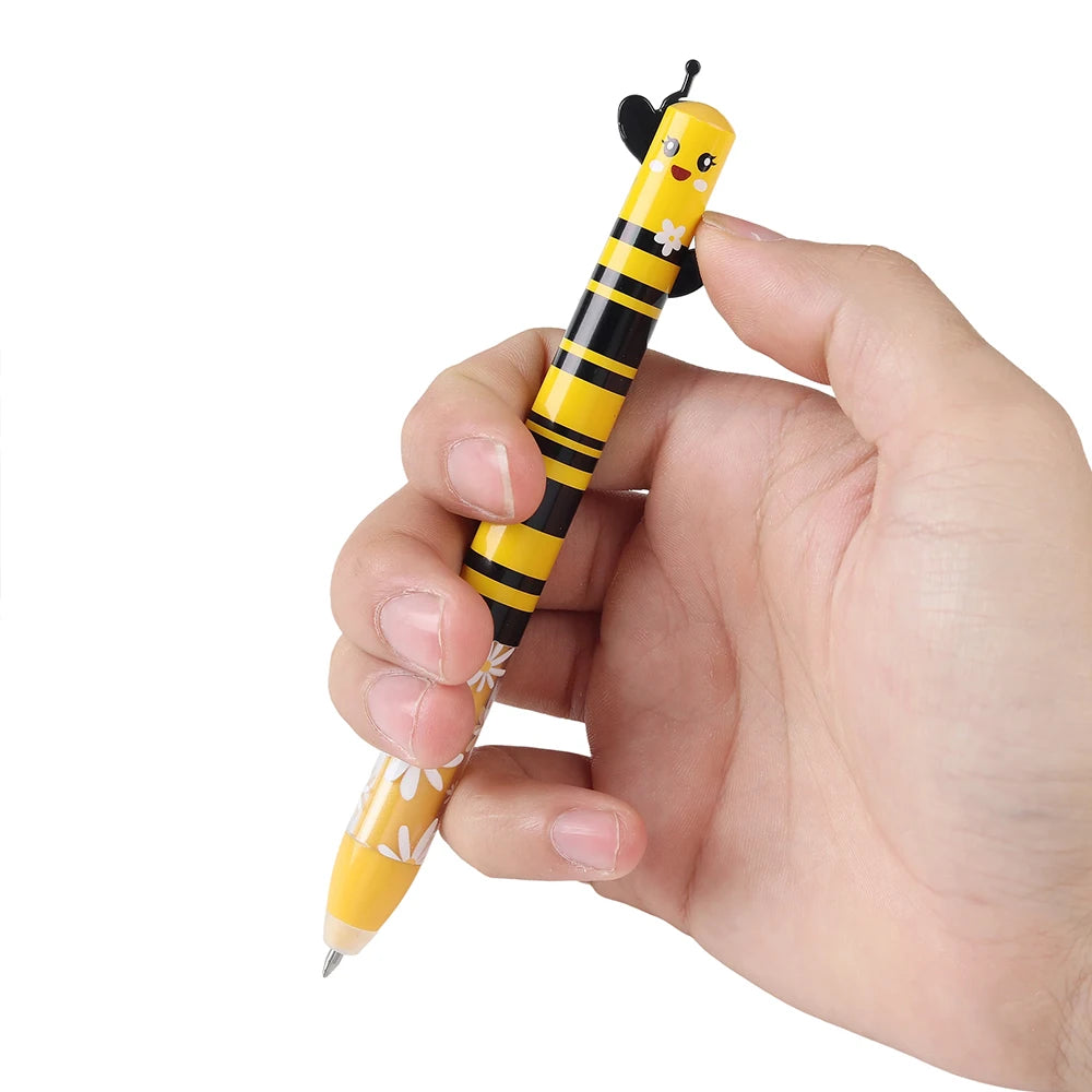 2 in 1 Löschbare Gelstifte 6 12 Teile Cartoon Tiere 0,5mm für Schule