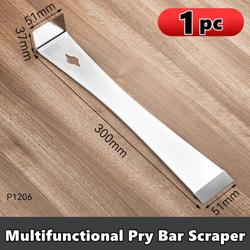 Multifunktionales 3in1 Stemmeisen aus Edelstahl für Holzarbeiten