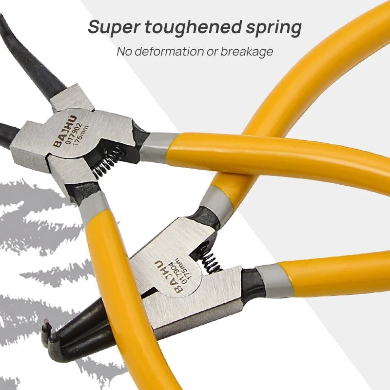 Multifunktionale 7 Zoll Zange für Snap Ring und Sicherungsring Arbeiten