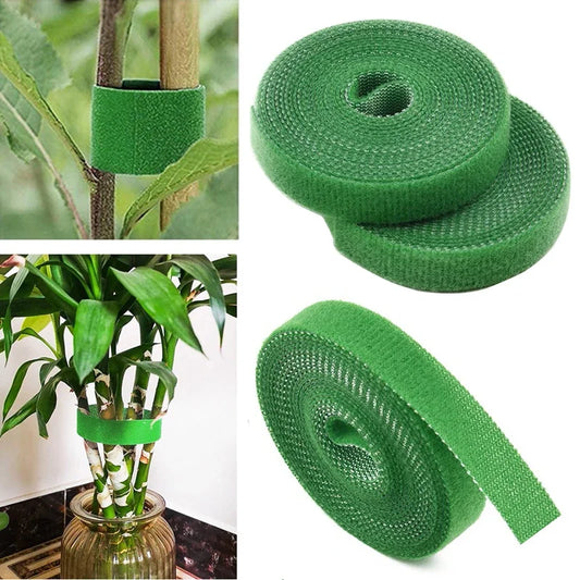 Nylon Pflanzenbänder 3 Rollen 2m flexibel für Gartensupport