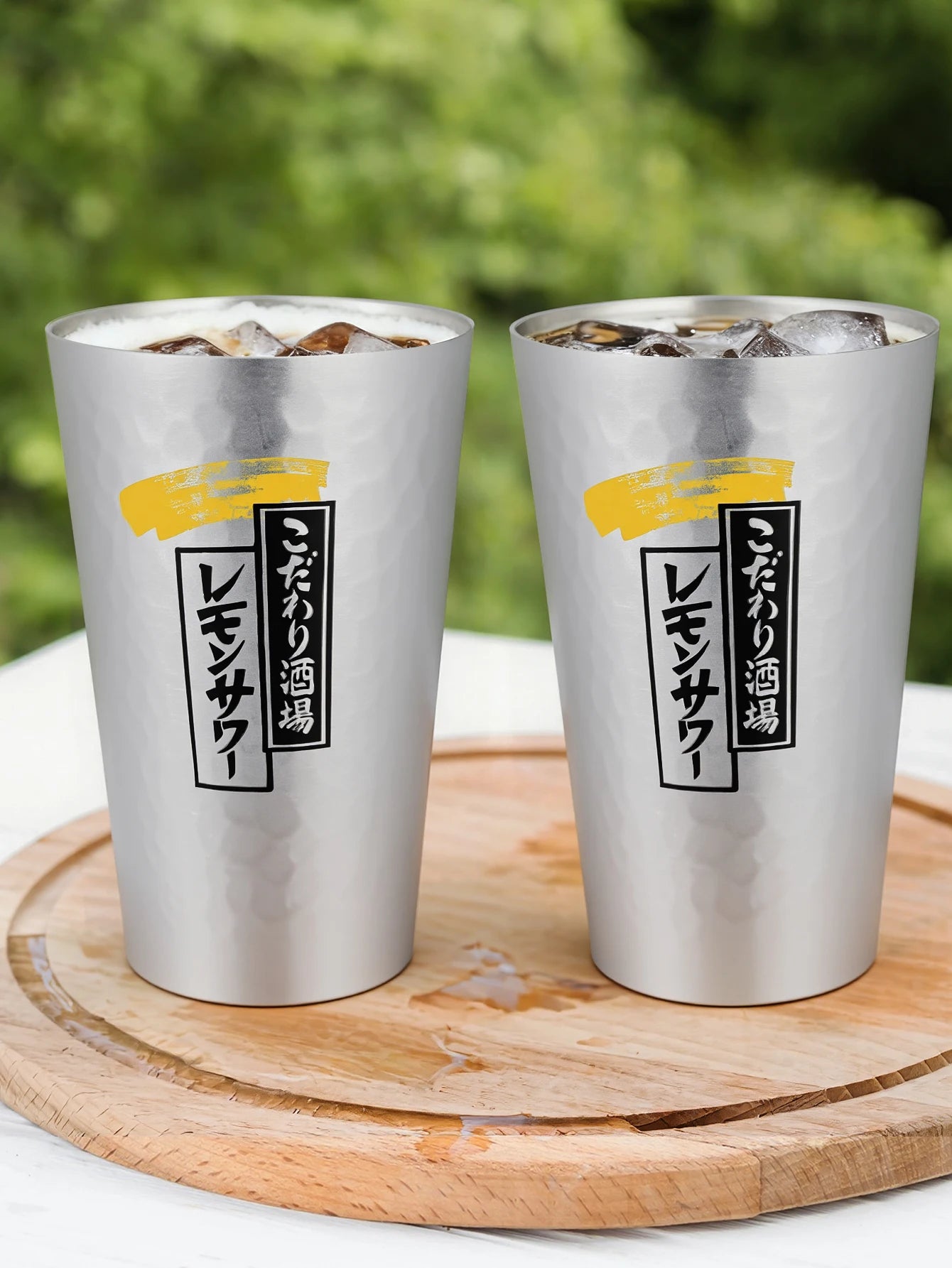 Leichter Aluminium Bierkrug 450 ml Wiederverwendbarer Trinkbecher