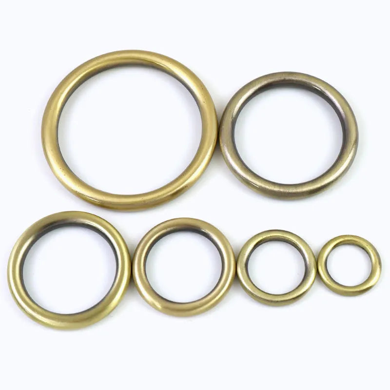 5 10 Stück O-Ring Metallschnallen 15 bis 50 mm für Gurt Hundehalsband