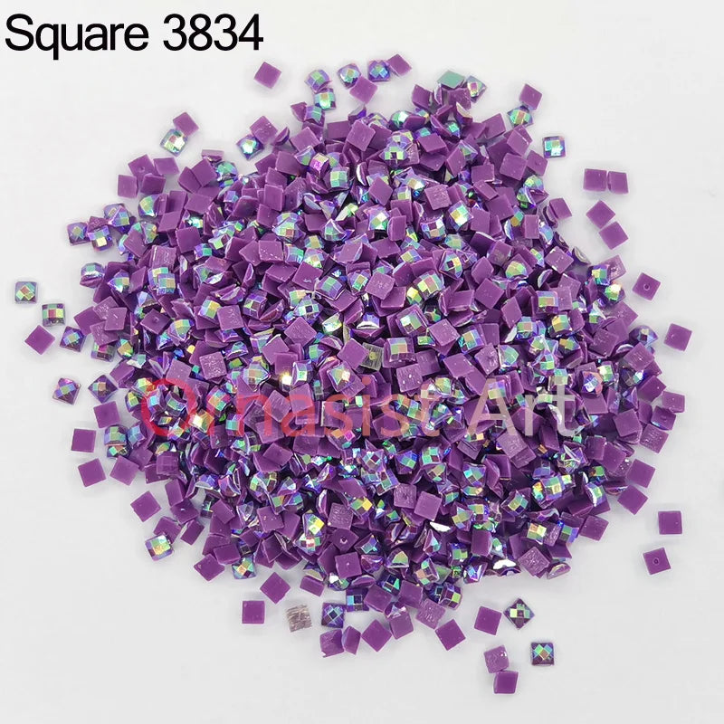 Quadratische Diamantsteine für kreative Diamantmalerei