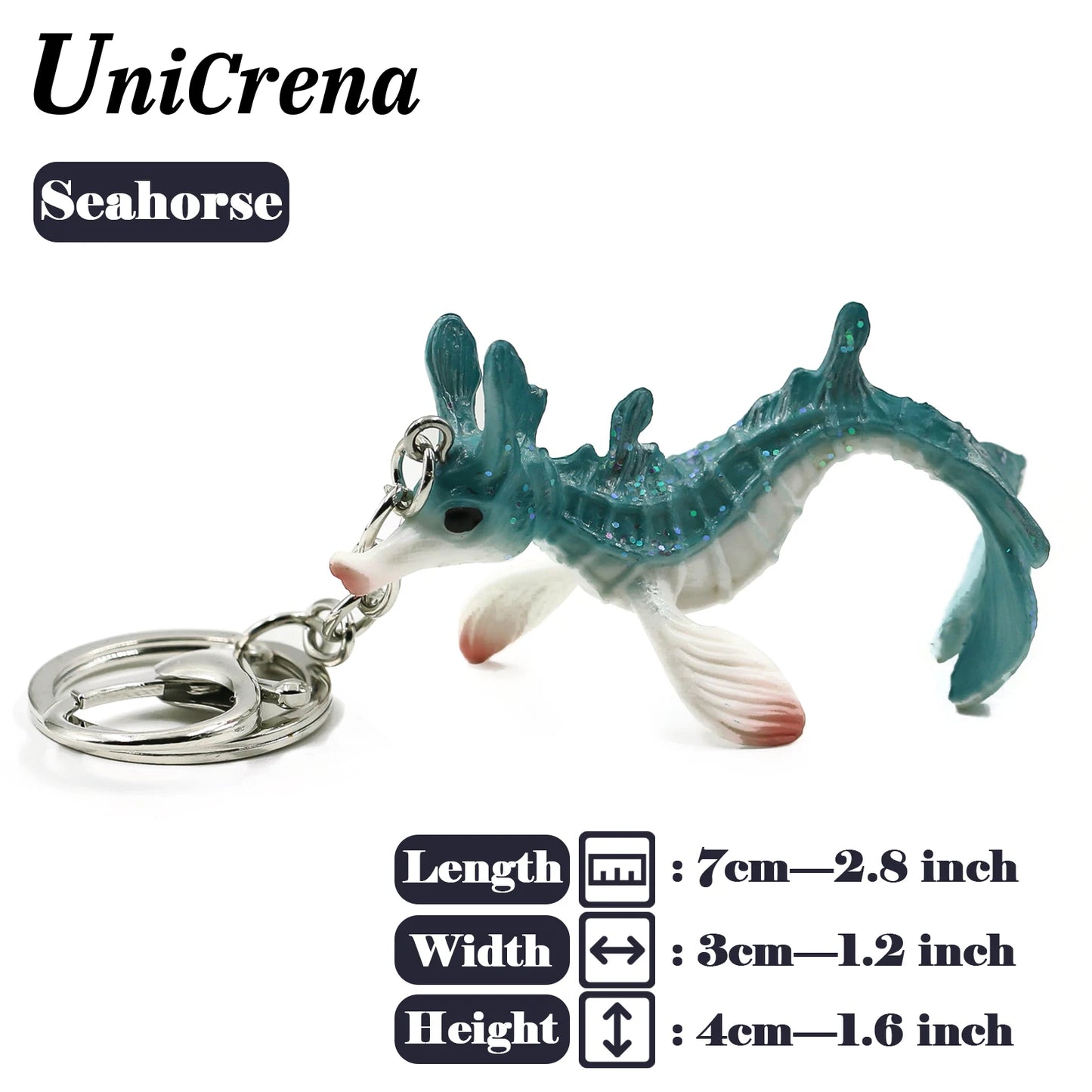 Kreativer handgefertigter Fisch Schlüsselanhänger mit Angeldesign Unisex