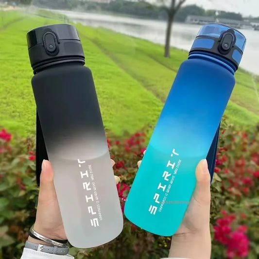Auslaufsichere Sport Trinkflasche für Fitness - Outdoor – Alle Größen