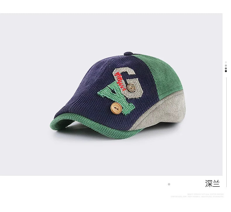 Kinder Winter Baskenmütze Unisex 52-56 cm – Warm und Stilvoll-Yabubest - Home & More