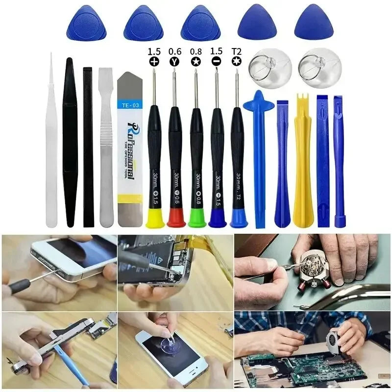 22-in-1 Multifunktions Demontagewerkzeug Set für Handy Laptop Reparatur