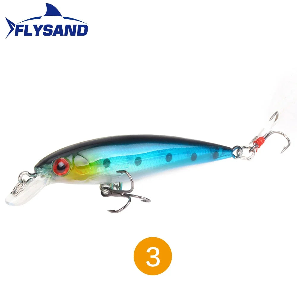 Effektiver Laser Minnow Köder 90mm 7,2g für Süß- und Salzwasser