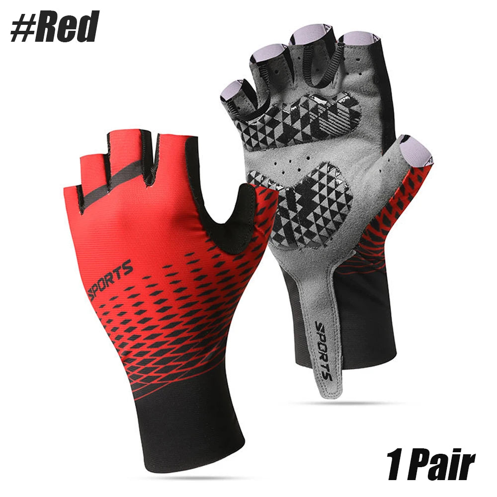 Halbfinger Fahrradhandschuhe für Damen und Herren | 1 Paar