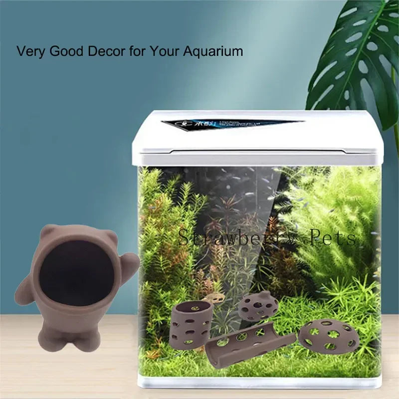 Aquarium Dekorations-Haus Keramik – Schutz für Fische Garnelen (5 Varianten)