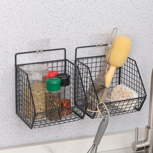 Küchen Wandlagerung Rack für Gemüse Obst Zwiebel Knoblauch Gewürze