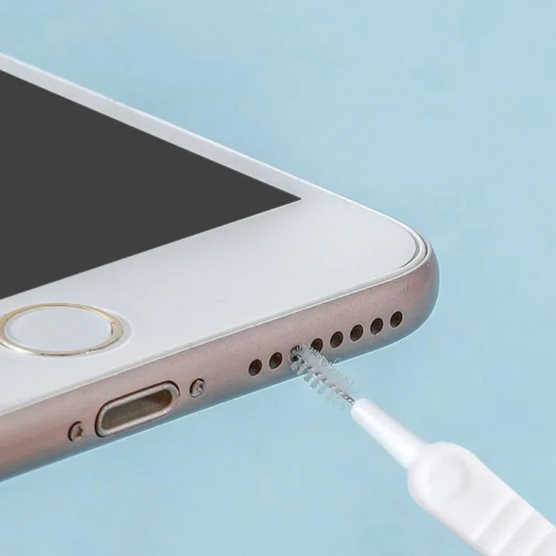 Nylon Reinigungsbürste Kleine Bürste für Dusche Kopf und Handy Löcher