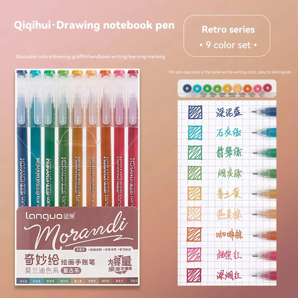 Gelstift Set 27-207 Farben – Zeichenstifte für Schule & Kreatives-Yabubest - Home & More