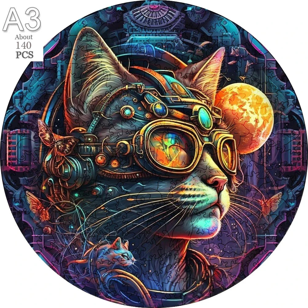 Faszinierendes 3D Holzpuzzle für entspannende Stunden und Kreativität