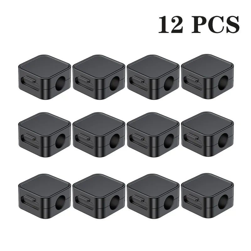 Magnetische Kabelklemmen verstellbarer Organizer für Kabelmanagement