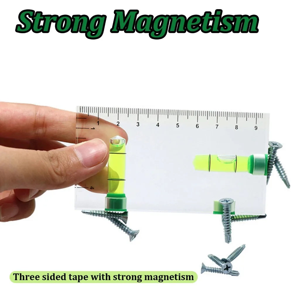 Präzise Magnet Wasserwaage kompakt T-Form für Haushaltsprojekte