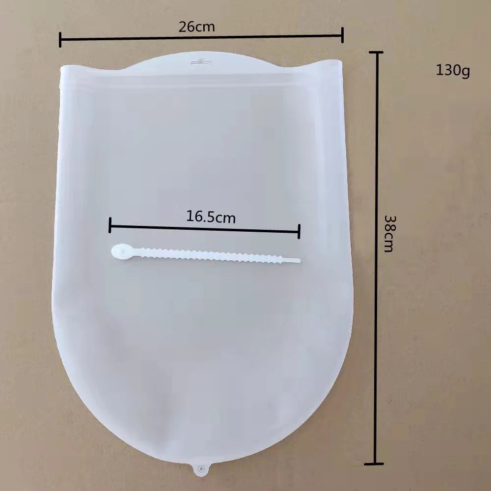 Silikon Knet Teigbeutel 1 5 kg für Brot Gebäck und Pizza vielseitig-Yabubest - Home & More