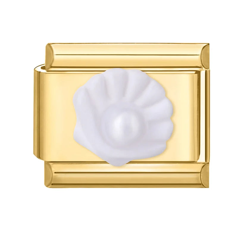 Elegantes Edelstahl Charm Armband mit Zirkon für Frauen