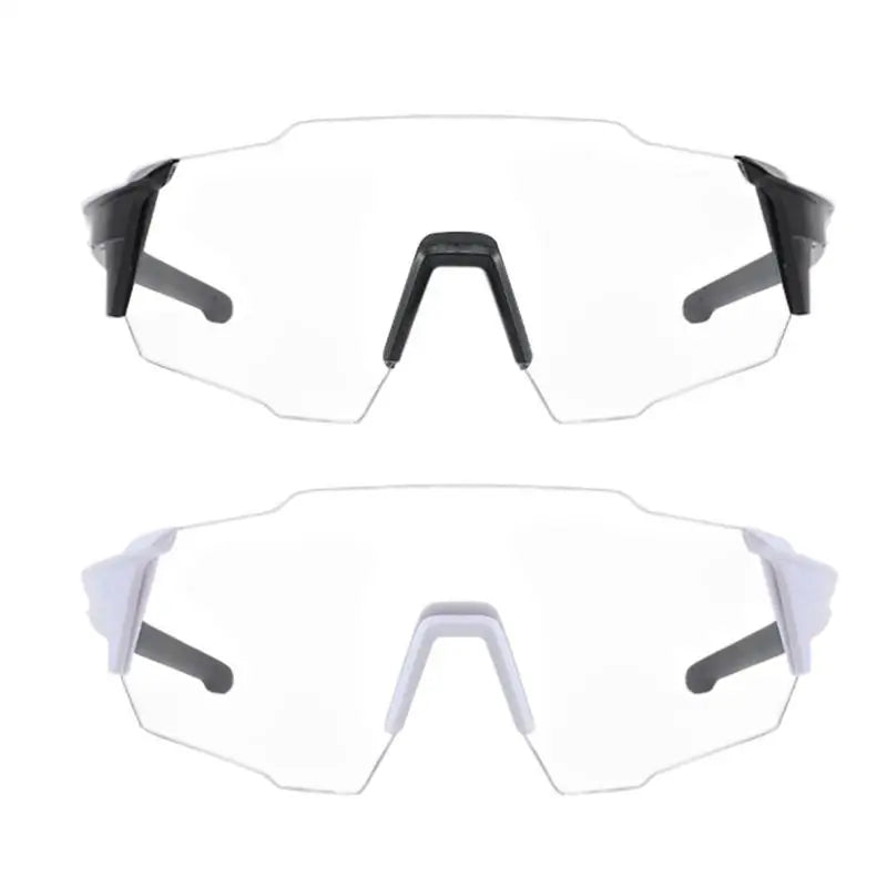 Photochrome Fahrradbrille UV Schutz Winddicht für Outdoor Sport Unisex