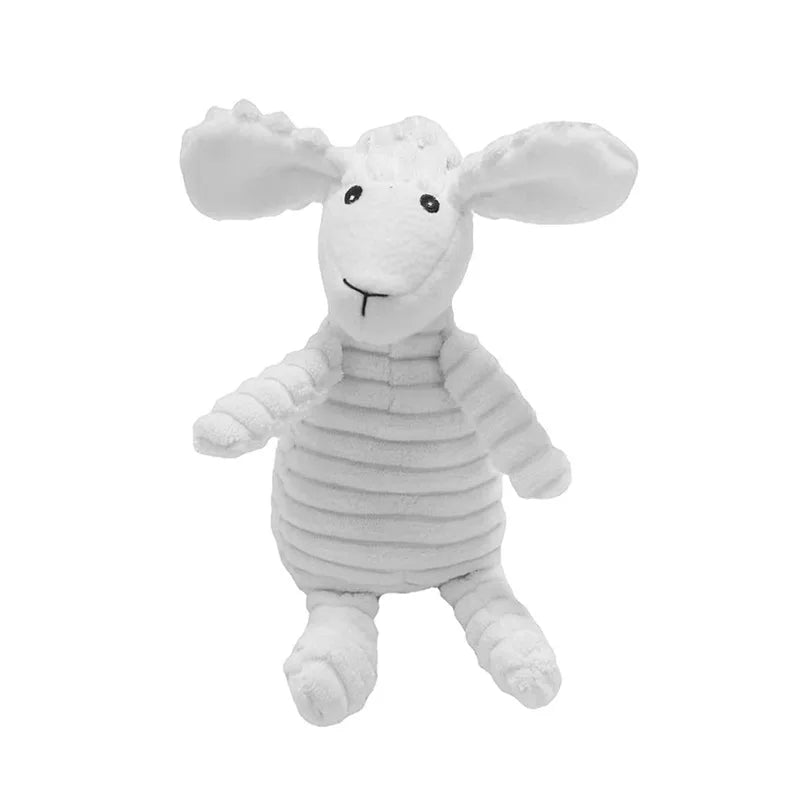 Kauspielzeug Esel Form aus Plüsch mit Squeaker für Hunde und Welpen