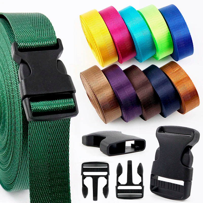 Vielseitiger Kunststoff Drehkarabiner Seitenschnalle für Rucksäcke