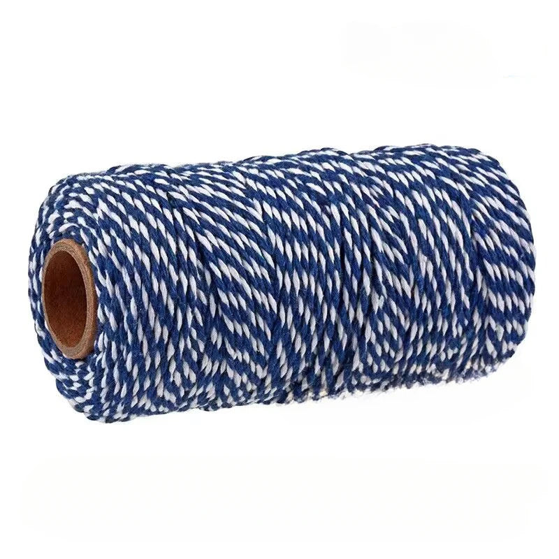 Festliches Baumwollseil 2mm für kreative Verpackung und DIY