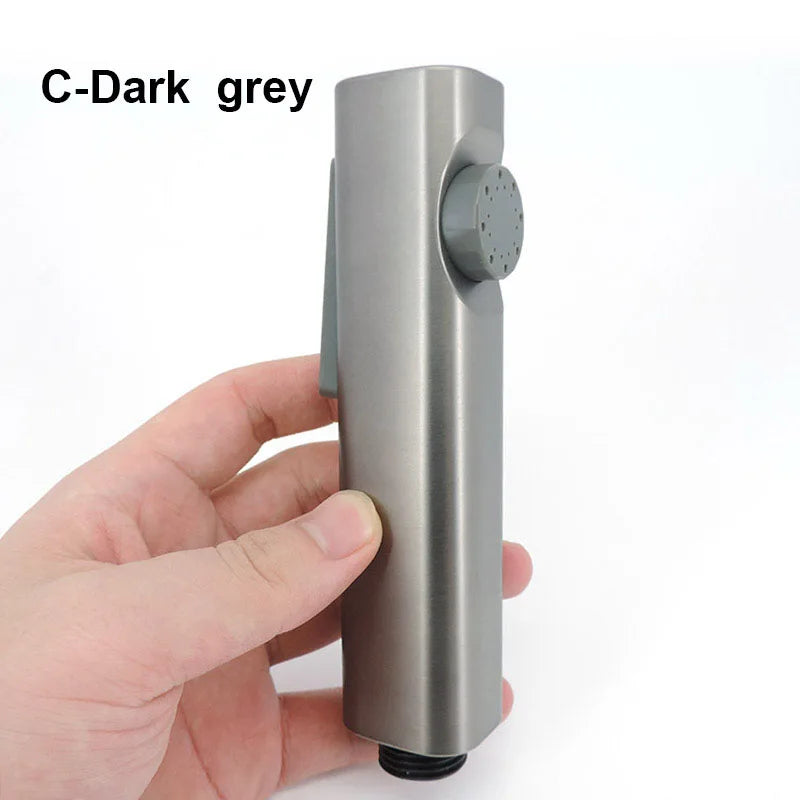 Weiß Silber Handheld Badezimmer Bidet Duschkopf Toilettensprüher Sprühdüse