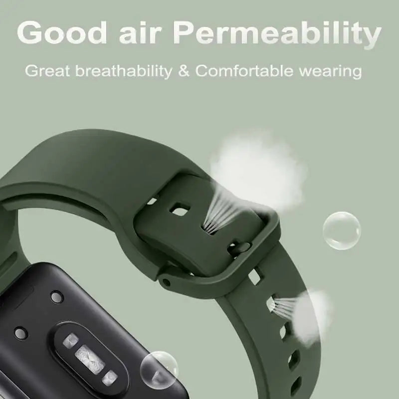 Silikon-Ersatzarmband kompatibel mit Fitness-Tracker Galaxy Fit 3