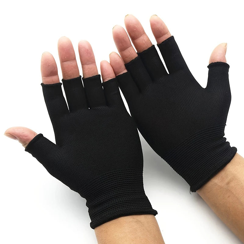 Multifunktionale Halbfingerhandschuhe aus Baumwolle für Sport und Alltag