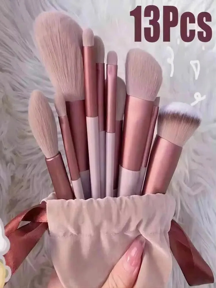 Praktisches Kosmetikpinsel Set für vielseitiges Make up