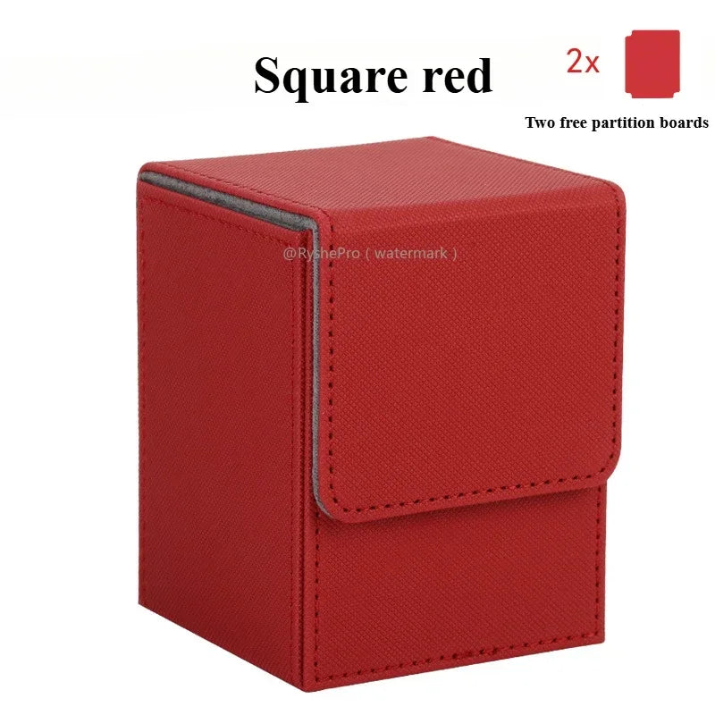 Robuste Deckbox für über 100 Sammelkarten sichere Aufbewahrung