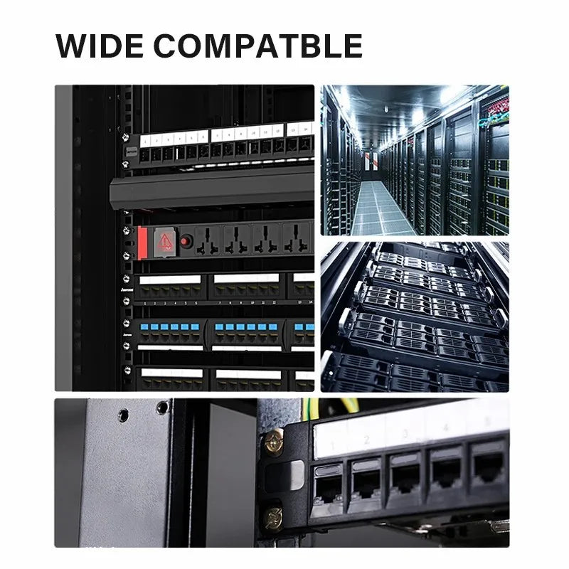 M6 x 16mm Käfigmuttern Schrauben Unterlegscheiben für Rackserverzubehör