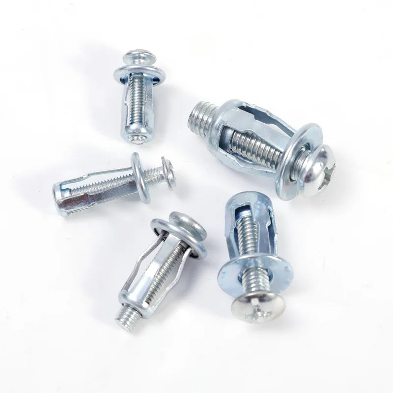 4er Set M4 M5 M6 M8 Blütenblattmuttern Schrauben Kfz Nummernschild Befestigung