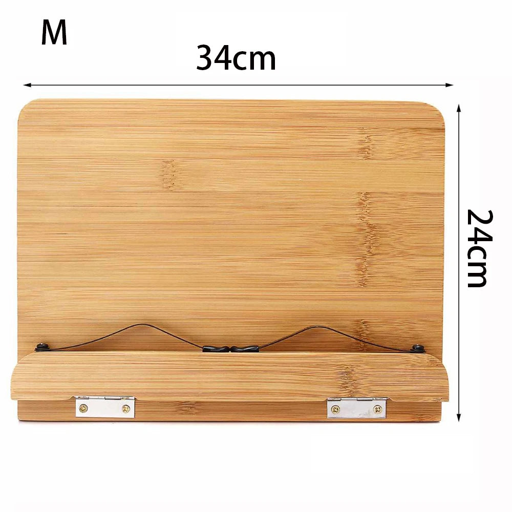 Komfortabler Buchständer aus Holz für ergonomisches Lesen und Ordnung