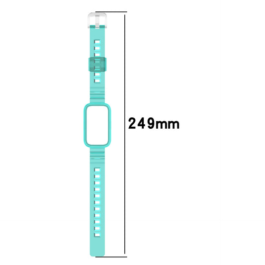 Transparentes Silikonarmband für Fitness-Tracker – Ersatzarmband Unisex
