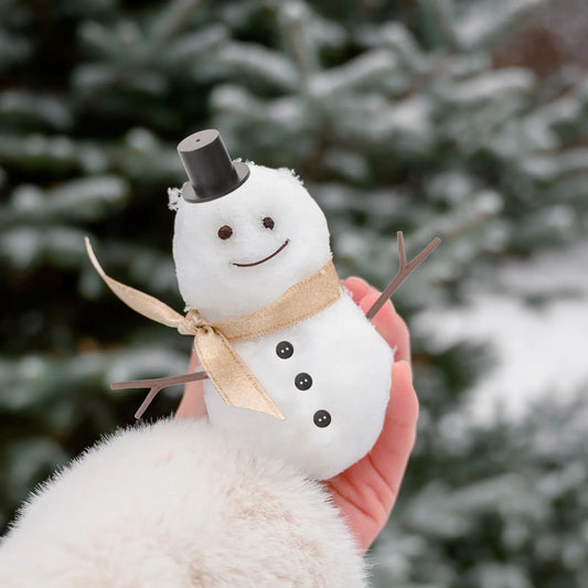 DIY Materialset für dekorativen Schneemann in Kindergarten und Party