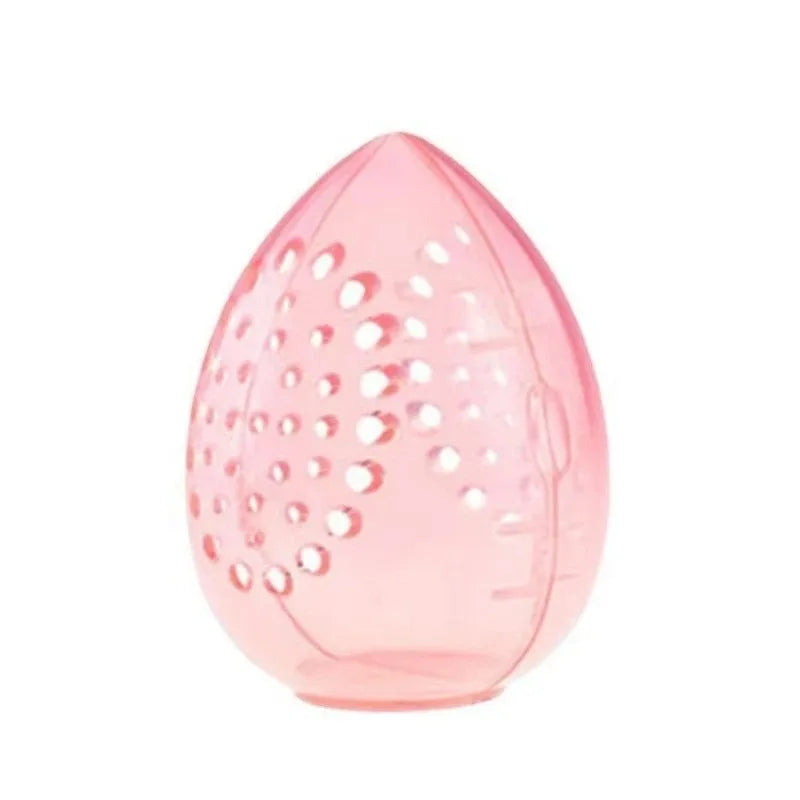 Hygienisch - Praktisch: Tragbare Make-Up Schwamm Box aus Kunststoff, 8 cm kompakt