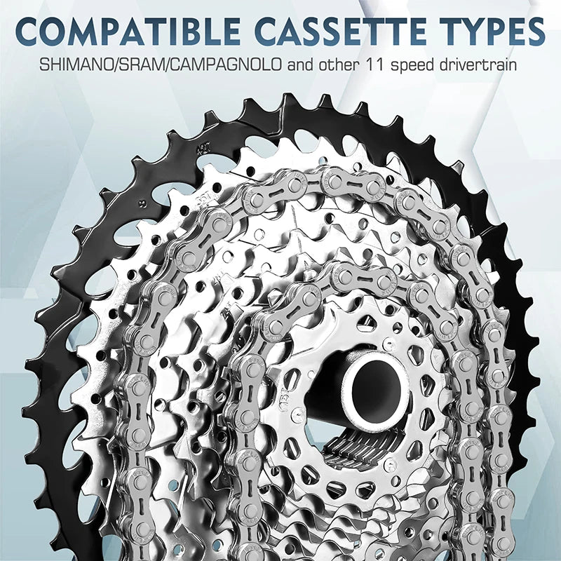 Fahrradkette kompatibel für 8 bis 12 Gang Mountain Road Bikes