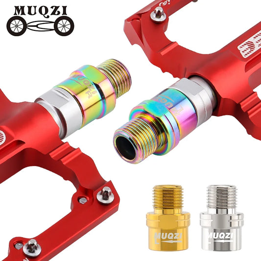 Fahrradpedalverlängerungen 16 mm für 9/16 Zoll Gewindepedale MTB Straßenrad