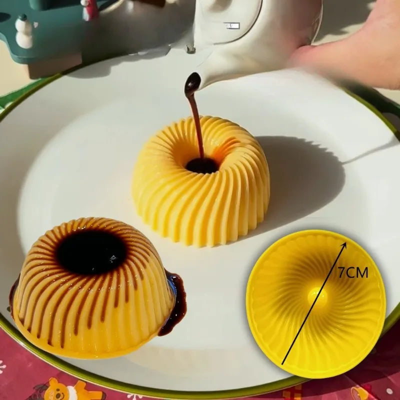 Silikon Backform für Crème Brûlée, Cupcakes, Muffins und Donuts