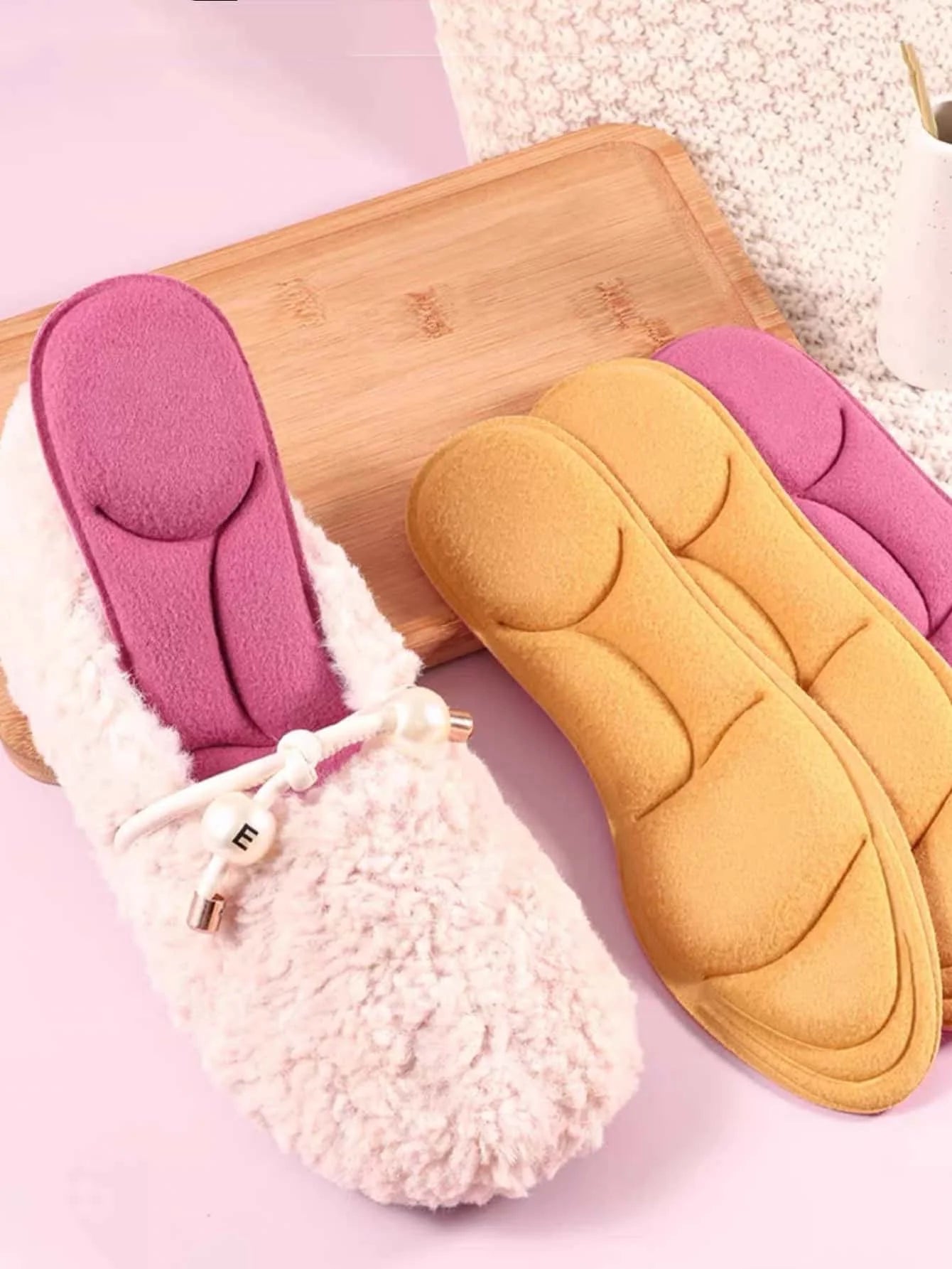 Warme Einlegesohlen für Damen und Herren mit angenehmer Temperatur