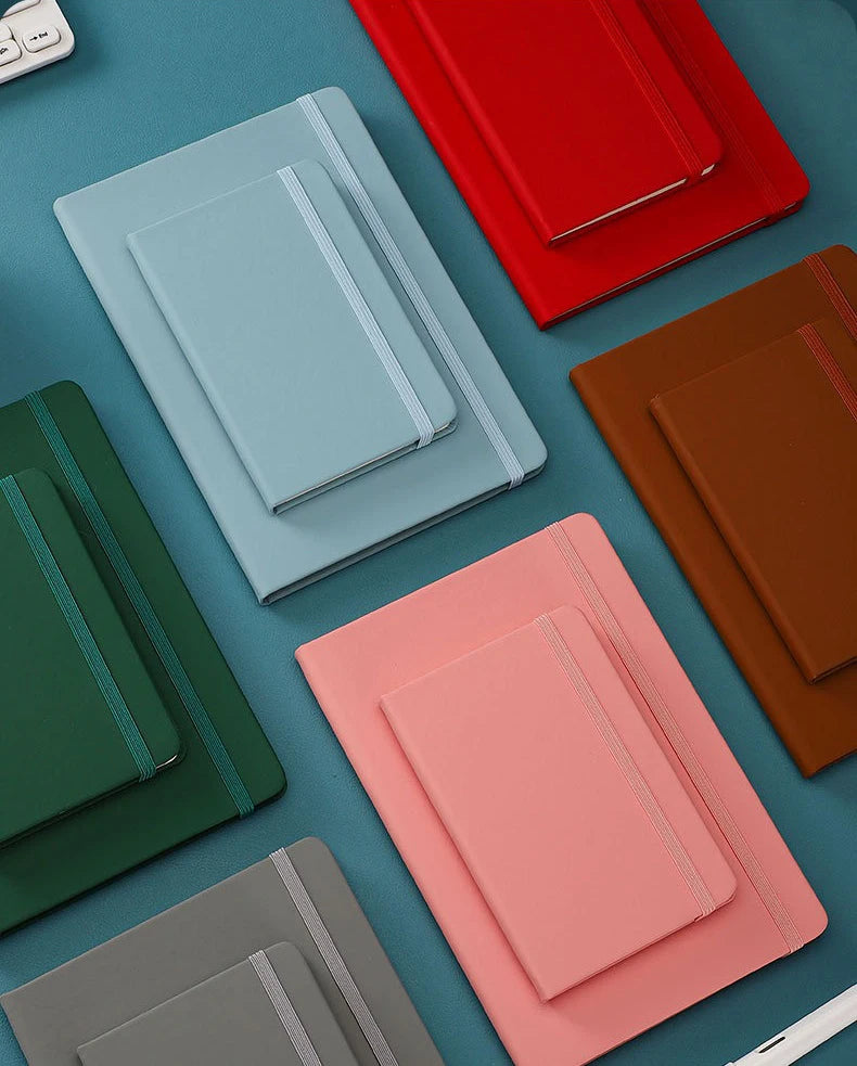 Notizbuch A5/A6 PU-Leder mit individuellem Logo – Tagebuch & Journal-Yabubest - Home & More