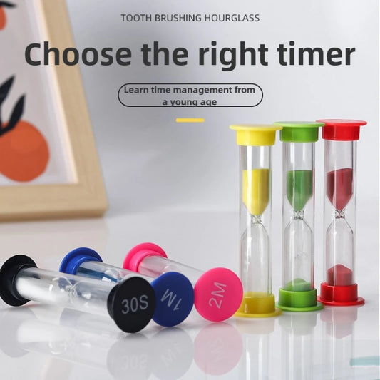 Bunte sanduhr timer für schule und dekoration mit verschiedenen zeiten