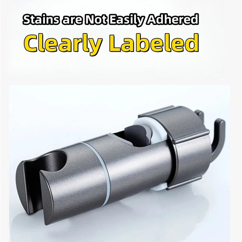 Einstellbarer Duschkopfhalter aus ABS Kunststoff mit Rotation und Schiene-Yabubest - Home & More